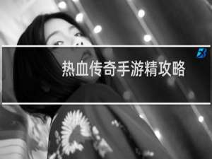 热血传奇手游精攻略