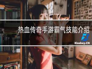 熱血傳奇手游霸氣技能介紹