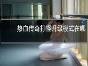 熱血傳奇打怪升級模式在哪