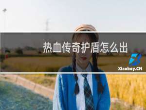 热血传奇护盾怎么出