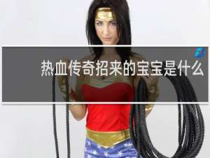 热血传奇招来的宝宝是什么