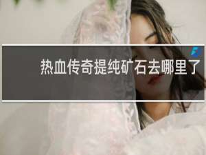 热血传奇提纯矿石去哪里了