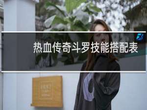 热血传奇斗罗技能搭配表