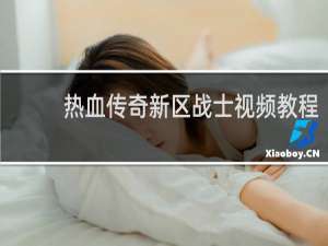 热血传奇新区战士视频教程