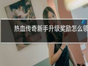 热血传奇新手升级奖励怎么领