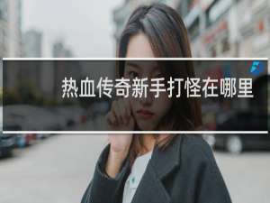 热血传奇新手打怪在哪里
