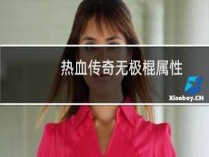 热血传奇无极棍属性