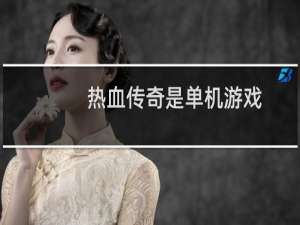 热血传奇是单机游戏