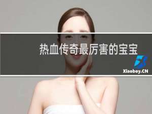 热血传奇最厉害的宝宝