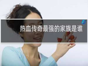 热血传奇最强的家族是谁