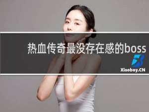 热血传奇最没存在感的boss
