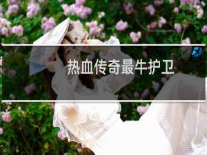 热血传奇最牛护卫