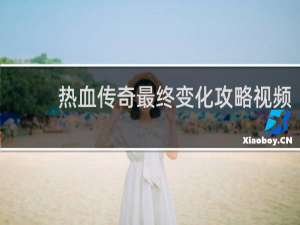 热血传奇最终变化攻略视频
