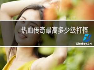 热血传奇最高多少级打怪