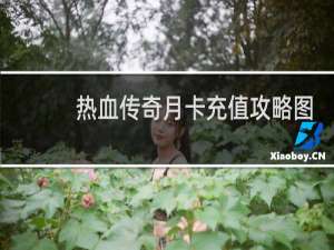 热血传奇月卡充值攻略图