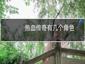 热血传奇有几个角色