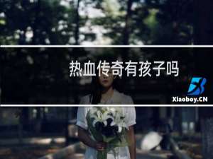 热血传奇有孩子吗