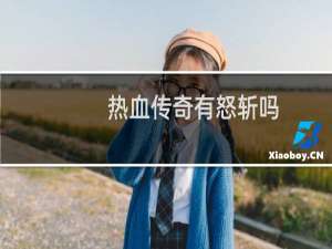 热血传奇有怒斩吗