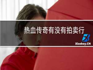 热血传奇有没有拍卖行
