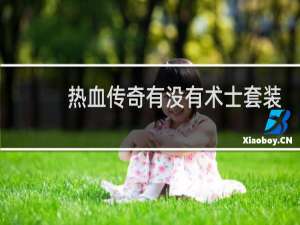 热血传奇有没有术士套装