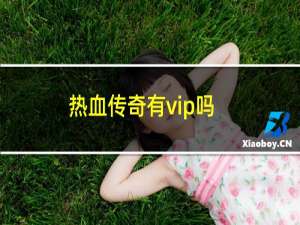 热血传奇有vip吗