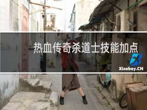 热血传奇杀道士技能加点