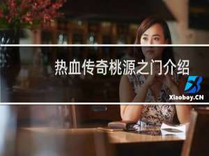 热血传奇桃源之门介绍
