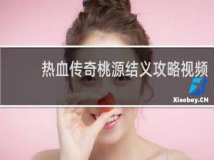 热血传奇桃源结义攻略视频