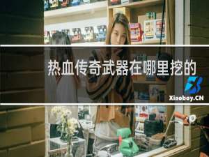 热血传奇武器在哪里挖的