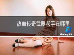 热血传奇武器老手在哪里