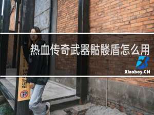热血传奇武器骷髅盾怎么用