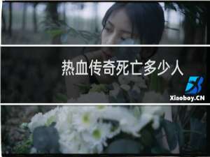 热血传奇死亡多少人