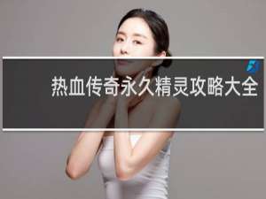 热血传奇永久精灵攻略大全