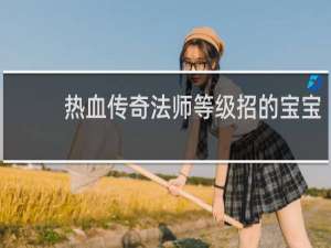 热血传奇法师等级招的宝宝