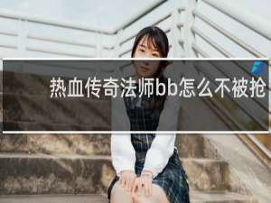 热血传奇法师bb怎么不被抢