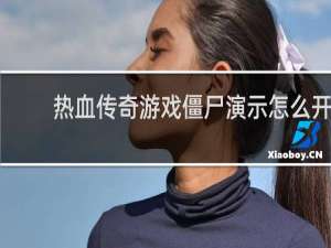 热血传奇游戏僵尸演示怎么开