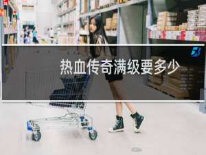热血传奇满级要多少