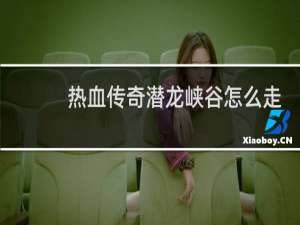热血传奇潜龙峡谷怎么走