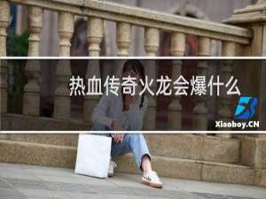 热血传奇火龙会爆什么