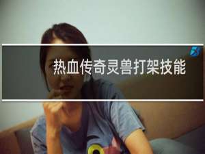 热血传奇灵兽打架技能