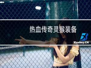 热血传奇灵猴装备