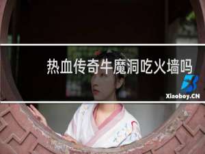 热血传奇牛魔洞吃火墙吗