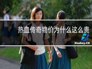 热血传奇物价为什么这么贵