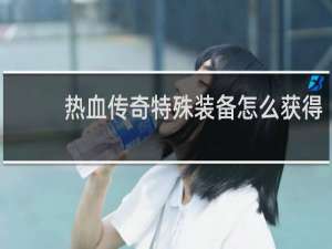 热血传奇特殊装备怎么获得