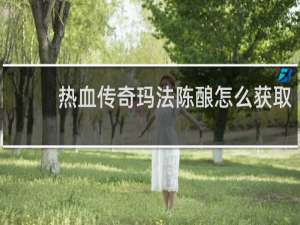 熱血傳奇瑪法陳釀怎么獲取