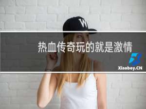 热血传奇玩的就是激情