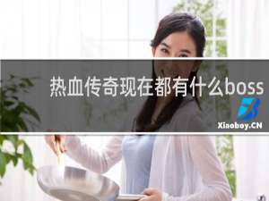 热血传奇现在都有什么boss
