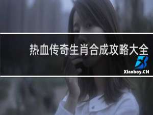 热血传奇生肖合成攻略大全