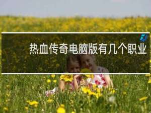 热血传奇电脑版有几个职业