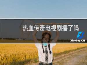 热血传奇电视剧播了吗